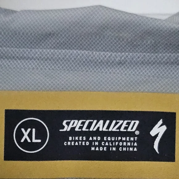 Specialized Men Trail Rain Jacket bike jacket harvest gold mustard color size XL - Picture 16 of 16